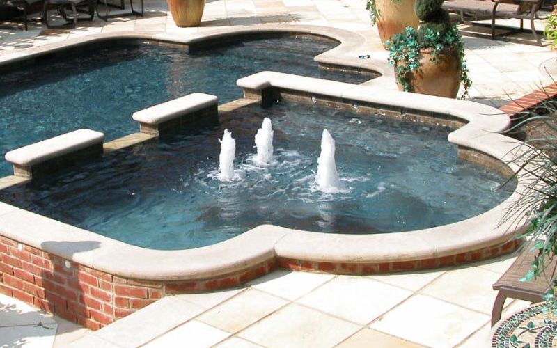 Modern pool pump systems can be variable speed, increasing and decreasing water.