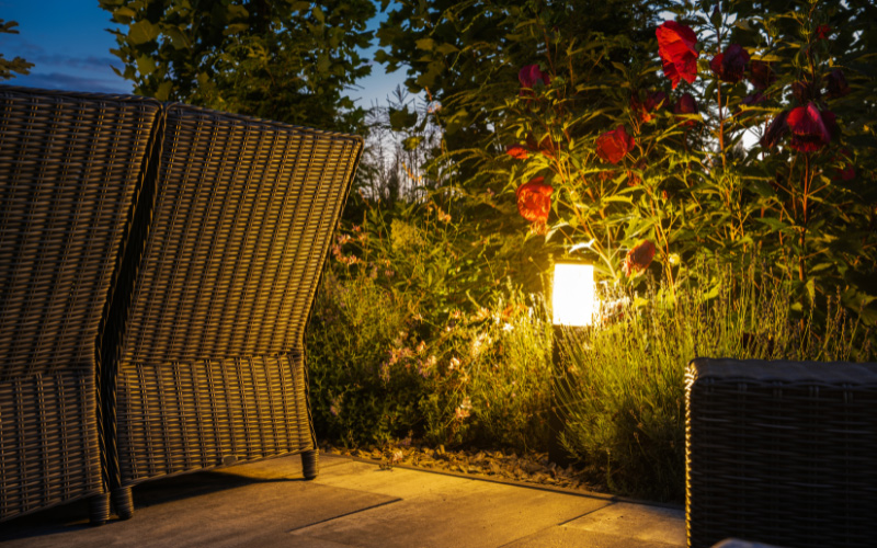 Landscape lighting near me.